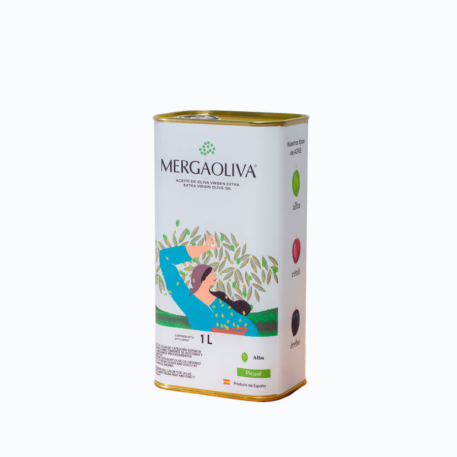 aceite mergaoliva picual en lata